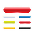 web menu buttons set for business site vector image