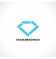 symbol of diamond vector image vector image