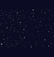 space with stars universe infinity vector image