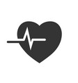 heartbeat icon image vector image vector image