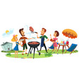 picnic holiday outdoor vector image