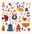 christmas card vector image vector image