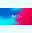 colorful modern abstract background with neon vector image