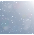 snowfall vector image vector image