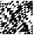triangle geometric shapes pattern vector image vector image