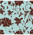 floral background vector image