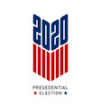 banner for united states presidential vector image vector image