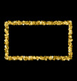 gold glitter texture vector image