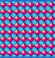 abstract bright geometric pattern vector image
