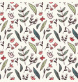 floral seamless pattern vector image vector image