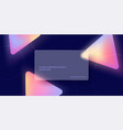 modern glass morphism fluid gradient background vector image