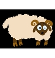 surprised lamb vector image vector image