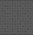 jigsaw puzzle seamless pattern vector image vector image
