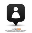 business contact icon vector image
