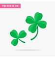 trefoil and quatrefoil clover leaf vector image