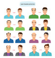 hair transplant hairy transplantation after vector image vector image