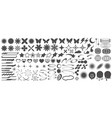 y2k icons retro graphic elements for design vector image