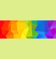 abstract bright rainbow background trendy vector image