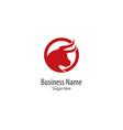 bull logo template vector image