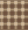 checkered gingham plaid fabric seamless pattern vector image