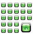eco icons set vector image vector image