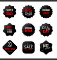 sale or discount labels special offer price tag vector image