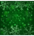 background of snowflakes vector image