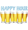 beer vector image