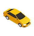 car isometric icon vector image