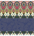 ornamental floral folkloric background vector image