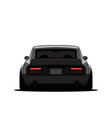 cartoon old japan tuned car isolated vector image vector image