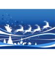 santa in town vector image vector image