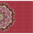 pattern in ukrainian oriental ethnic style vector image