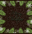 holiday greeting card vector image