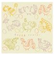 easter greeting card vector image