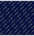 seamless background with vintage arrows vector image vector image
