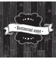 vintage label background vector image vector image