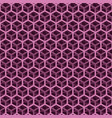 seamless pink cube pattern vector image