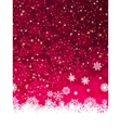 abstract purple winter background eps 8 vector image