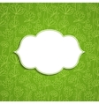 floral frame vector image vector image