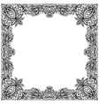 indian floral ornament vector image vector image