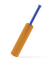 cricket bat for a sports game stock vector image vector image