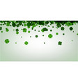 st patricks day background vector image vector image