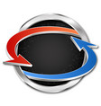 air conditioning heating and cooling vector image
