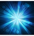 abstract starburst light background vector image