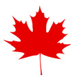 canadian flag vector image vector image