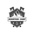 vintage mountain explorer labels vector image