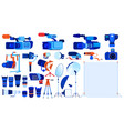 photo video camera equipment vector image