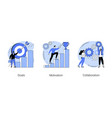 business growth abstract concept vector image