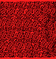 leopard pattern seamless print realistic vector image
